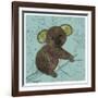 Bashful Bear-Morgan Yamada-Framed Art Print