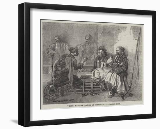 Bashi Bazouks Playing at Chess-null-Framed Giclee Print