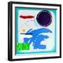 Basic elements in nature-Hyunah Kim-Framed Art Print