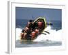 Basic Underwater Demolition-SEAL Students Battle Through the Surf During Their Last Day-Stocktrek Images-Framed Photographic Print