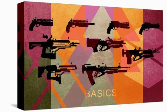 Basic Weapons-null-Stretched Canvas