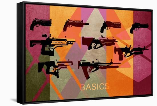 Basic Weapons-null-Framed Stretched Canvas