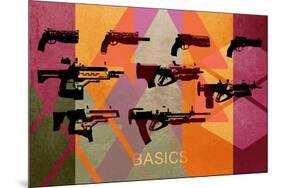 Basic Weapons-null-Mounted Poster