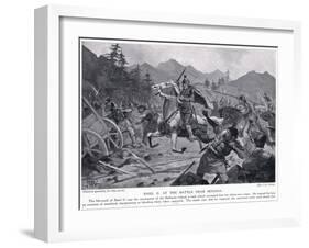Basil II, at Battle Near Setania 1017 AD-John Harris Valda-Framed Giclee Print