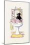 Basil in the Bathroom II-Harry Caunce-Mounted Art Print