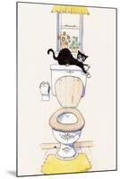 Basil in the Bathroom III-Harry Caunce-Mounted Art Print