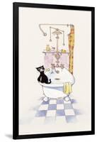 Basil in the Bathroom IV-Harry Caunce-Framed Premium Giclee Print