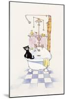 Basil in the Bathroom IV-Harry Caunce-Mounted Art Print