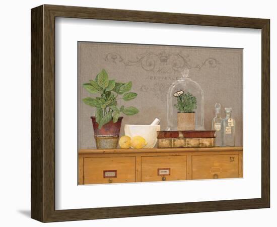 Basil Library-Arnie Fisk-Framed Art Print