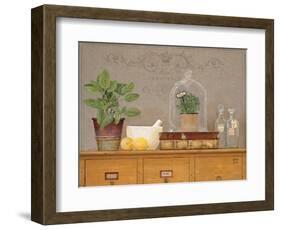 Basil Library-Arnie Fisk-Framed Art Print