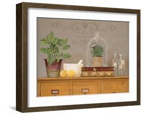 Basil Library-Arnie Fisk-Framed Art Print