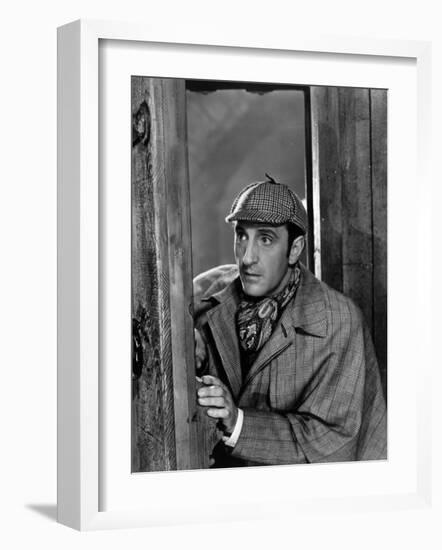 Basil Rathbone: The Adventures of Sherlock Holmes, 1939-null-Framed Photographic Print