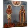 Basil the Blessed and Saint Mary of Egypt, 1901-Osip Semionovich Chirikov-Mounted Giclee Print