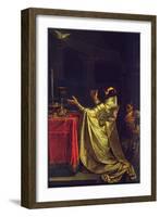 Basil the Great, 1811-12-Vasili Kuzmich Shebuev-Framed Giclee Print