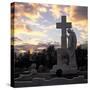 Basildon Cemetery-null-Stretched Canvas
