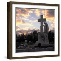 Basildon Cemetery-null-Framed Photographic Print