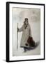 Basile Le Bienheureux (Vassili Ou Basile Le Fol En Christ Ou Basile Le Beni, 1469-1552) - Basil The-Klavdiy Vasilievich Lebedev-Framed Giclee Print