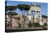 Basilica Aemilia, Near Trajans Markets, Ancient Roman Forum, Rome, Lazio, Italy-James Emmerson-Stretched Canvas