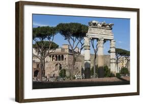 Basilica Aemilia, Near Trajans Markets, Ancient Roman Forum, Rome, Lazio, Italy-James Emmerson-Framed Photographic Print
