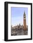 Basilica and Campanile, Piazza San Marco, elevated view from Museo Correr, Venice, UNESCO World Her-Eleanor Scriven-Framed Photographic Print