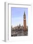 Basilica and Campanile, Piazza San Marco, elevated view from Museo Correr, Venice, UNESCO World Her-Eleanor Scriven-Framed Photographic Print