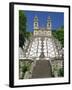 Basilica and Famous Staircases of Bom Jesus, Completed in 1837, Braga, Minho Region of Portugal-Maxwell Duncan-Framed Photographic Print