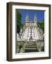 Basilica and Famous Staircases of Bom Jesus, Completed in 1837, Braga, Minho Region of Portugal-Maxwell Duncan-Framed Photographic Print