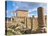 Basilica and Temple Des Septimes at the Roman Ruins of Djemila, Algeria, North Africa, Africa-Michael Runkel-Stretched Canvas