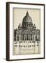 Basilica at the Vatican-G. de Rossi-Framed Art Print