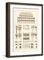 Basilica at Vicenza and Library of St. Marks at Venice-J. Buhlmann-Framed Art Print