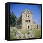 Basilica Church, 372 AD, 'Dead City' Region in North Syria, Kharrab Shams, Syria, Middle East-Christopher Rennie-Framed Stretched Canvas