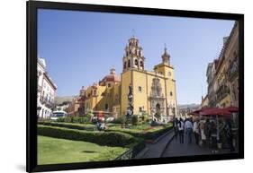 Basilica Colegiata de Nuestra Senora de Guanajuato, Guanajuato, UNESCO World Heritage Site, Mexico,-Peter Groenendijk-Framed Photographic Print