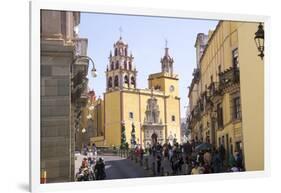 Basilica Collegiata de Nuestra Signora, Guanajuato, UNESCO World Heritage Site, Mexico, North Ameri-Peter Groenendijk-Framed Photographic Print