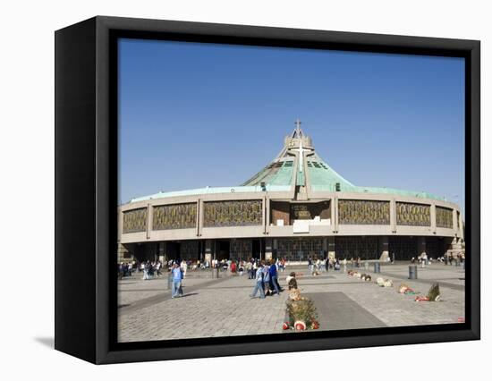 Basilica De Guadalupe, a Famous Pilgrimage Center, Mexico City, Mexico, North America-R H Productions-Framed Stretched Canvas