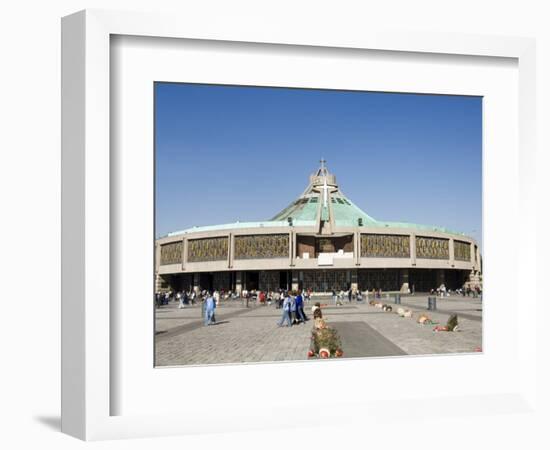 Basilica De Guadalupe, a Famous Pilgrimage Center, Mexico City, Mexico, North America-R H Productions-Framed Photographic Print