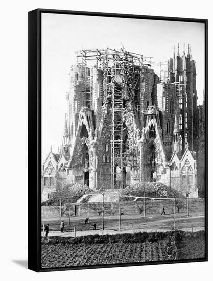 Basilica De La Sagrada Familia "Antoni Gaudi"-Antoni Gaud?-Framed Stretched Canvas