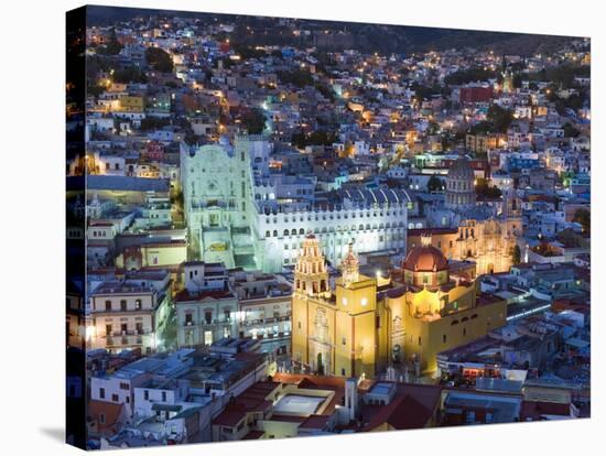 Basilica De Nuestra Senora De Guanajuato, Guanajuato, Guanajuato State, Mexico-Christian Kober-Stretched Canvas