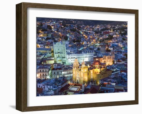 Basilica De Nuestra Senora De Guanajuato, Guanajuato, Guanajuato State, Mexico-Christian Kober-Framed Photographic Print