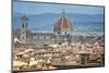 Basilica Dei Santa Maria del Fiore, Florence, Italy Overview-Sheila Haddad-Mounted Photographic Print