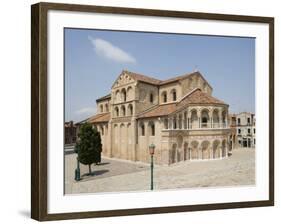 Basilica Dei Santi Maria E Donato in Murano, Venice, Veneto, Italy, Europe-Martin Child-Framed Photographic Print