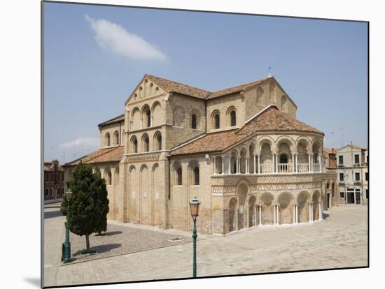 Basilica Dei Santi Maria E Donato in Murano, Venice, Veneto, Italy, Europe-Martin Child-Mounted Photographic Print