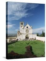 Basilica Di San Francesco, Where the Body of St. Francis was Placed in 1230, Assisi, Umbria-Sergio Pitamitz-Stretched Canvas