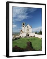 Basilica Di San Francesco, Where the Body of St. Francis was Placed in 1230, Assisi, Umbria-Sergio Pitamitz-Framed Photographic Print