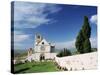 Basilica Di San Francesco, Where the Body of St. Francis was Placed in 1230, Assisi, Umbria-Sergio Pitamitz-Stretched Canvas
