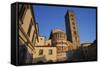 Basilica di San Frediano with its tower.-Terry Eggers-Framed Stretched Canvas