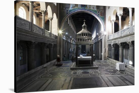 Basilica di San Lorenzo, Rome, Lazio, Italy, Europe-Oliviero Olivieri-Stretched Canvas