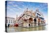 Basilica Di San Marco under Interesting Clouds, Venice, Italy-TTstudio-Stretched Canvas