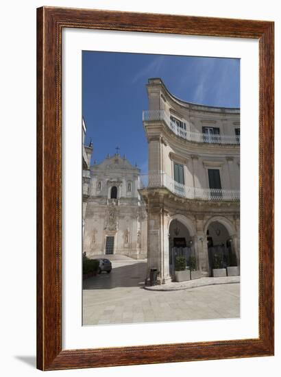 Basilica Di San Martino in Martina Franca, Puglia, Italy, Europe-Martin-Framed Photographic Print