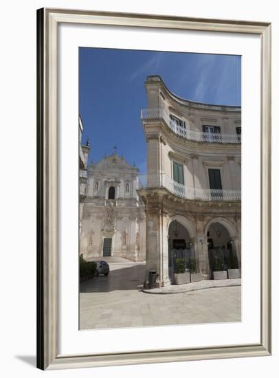 Basilica Di San Martino in Martina Franca, Puglia, Italy, Europe-Martin-Framed Photographic Print