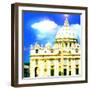 Basilica Di San Pietro, Rome-Tosh-Framed Art Print